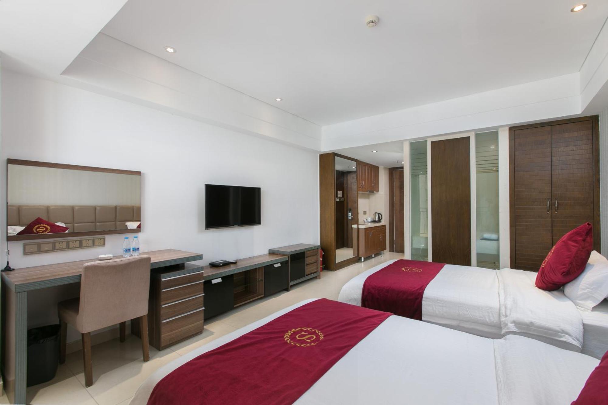 الشقق الفندقية Sanya Sun And Sea Gueshouse الغرفة الصورة