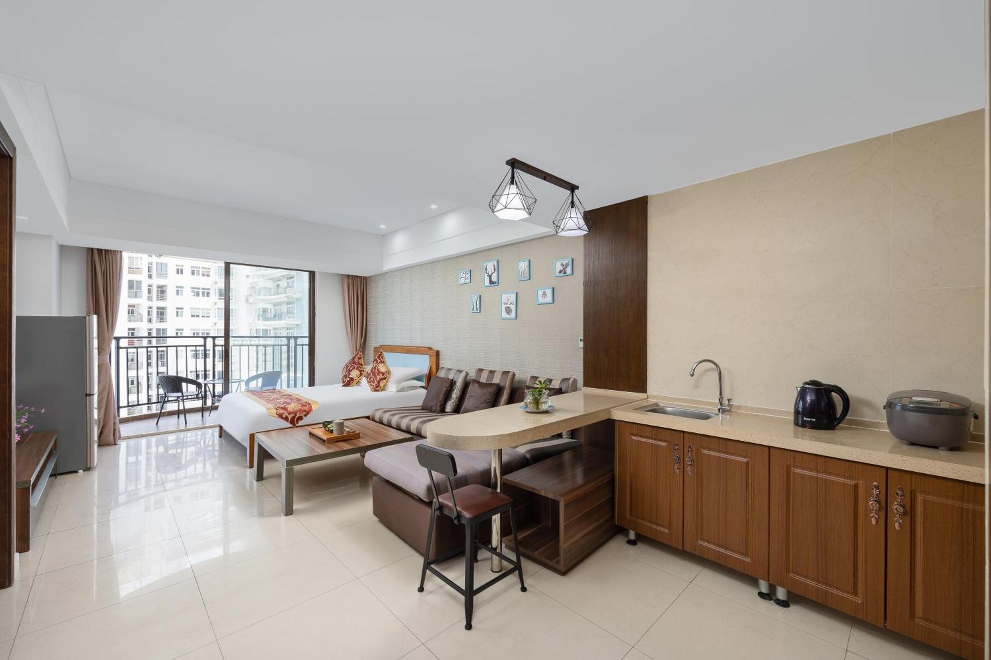 الشقق الفندقية Sanya Sun And Sea Gueshouse المظهر الخارجي الصورة